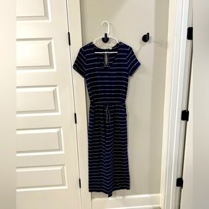 EUC Women’s Old Navy Brand Size S Small One Piece Jumper Romper Stripe Striped